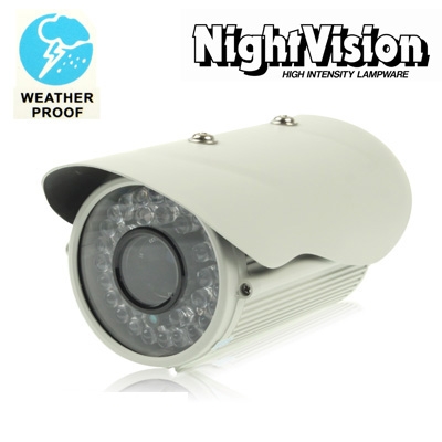 24 LEDs CCTV Sony 1//3/" CCD IR Color Camera Night Vision 520 TVL High Quality