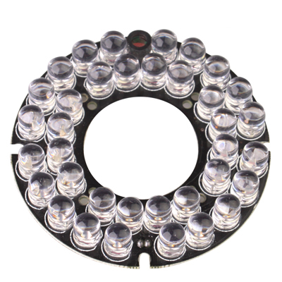 

36 LED 8mm Infrared Lamp Board for CCD Camera, IR Distance: 50m