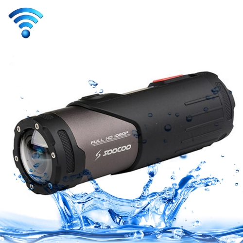 

SOOCOO S20WS HD 1080P WiFi Sports Camera, 170 Degrees Wide Angle Lens, 15m Waterproof