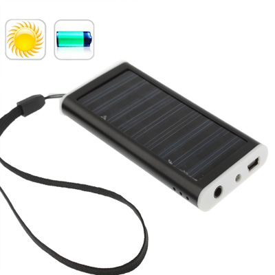 

1350mAh Solar Charger for Mobile phone, Digital camera, PDA, MP3/MP4 Player(Black)