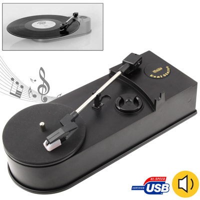 Sunsky Ec008b Usb Mini Phonograph Turntable Vinyl Usb Mini Phonograph Turntable Vinyl