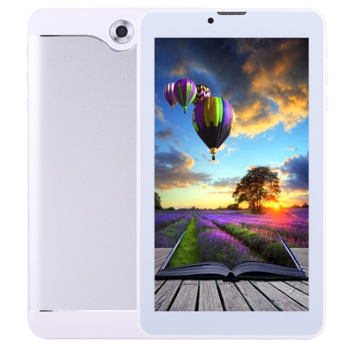 

7.0 inch Tablet PC, 1GB+16GB, 3G Phone Call Android 6.0, SC7731 Quad Core, OTG, Dual SIM, GPS, WIFI, Bluetooth(Silver)