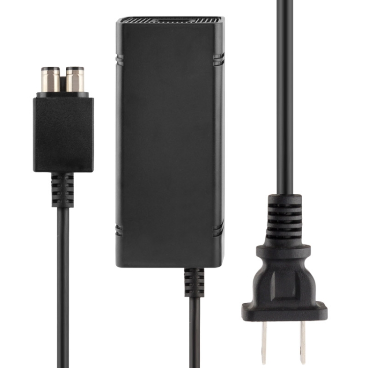 

US Plug AC Power Supply / AC Adapter for XBOX 360 Slim Console(Black)