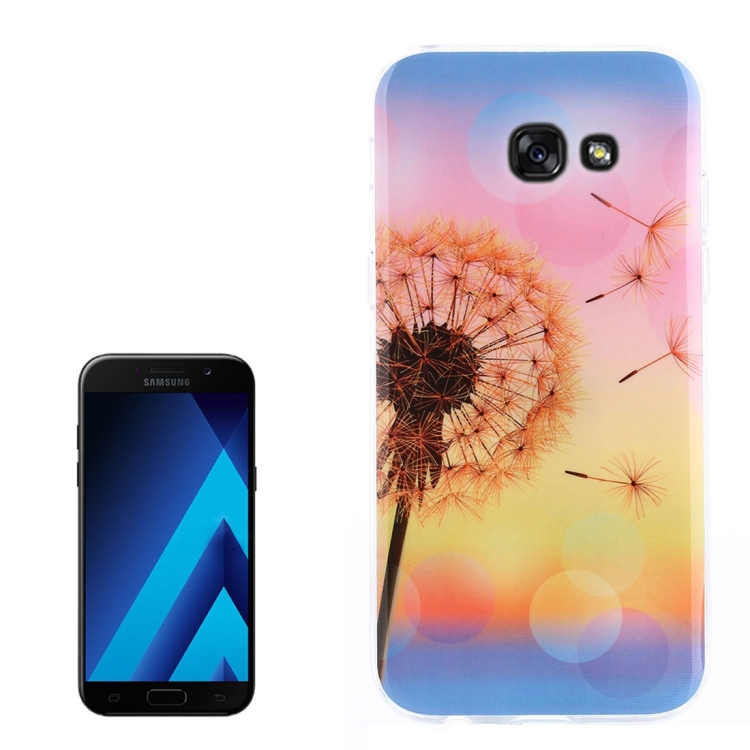 

For Galaxy A3 (2017) / A320 Sunset Dandelion Pattern TPU Back Case