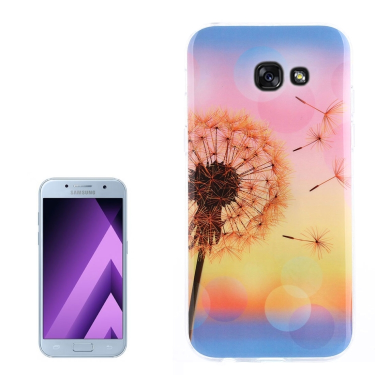 

For Galaxy A5 (2017) / A520 Sunset Dandelion Pattern TPU Back Case