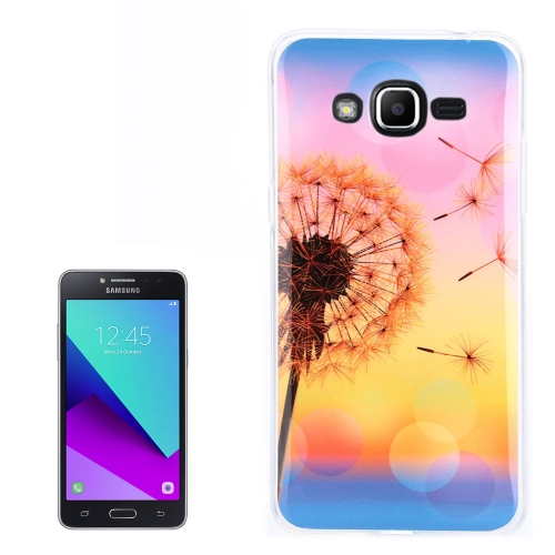 

For Galaxy J2 Prime / G532 Sunset Dandelion Pattern TPU Back Case