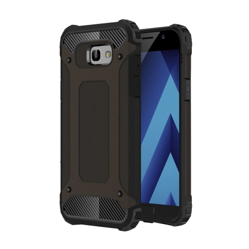 For Galaxy A5 (2017) / A520 Tough Armor TPU + PC Combination Case (Black)