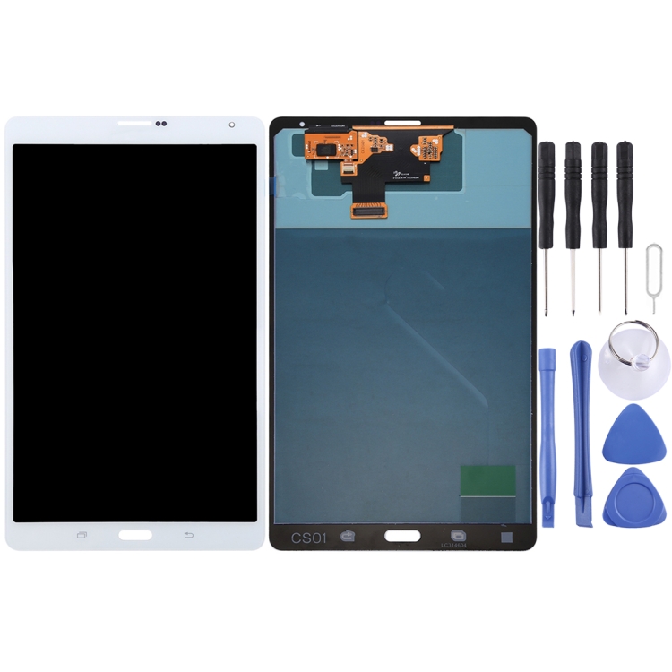 

LCD Screen and Digitizer Full Assembly for Galaxy Tab S 8.4 LTE / T705(White)