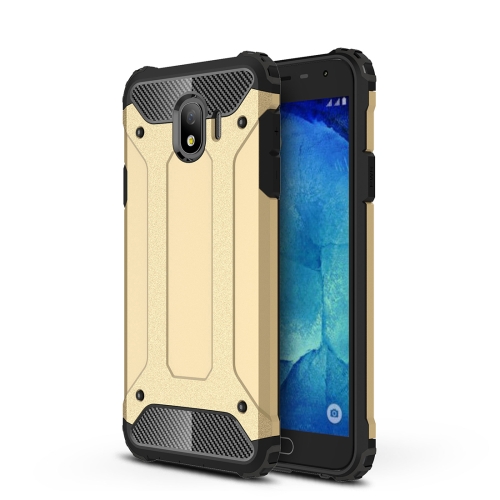 

Full-body Rugged TPU + PC Combination Case for Galaxy J4 2018 (EU Version)(Gold)