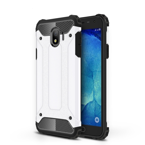 

Full-body Rugged TPU + PC Combination Case for Galaxy J4 2018 (EU Version)(White)