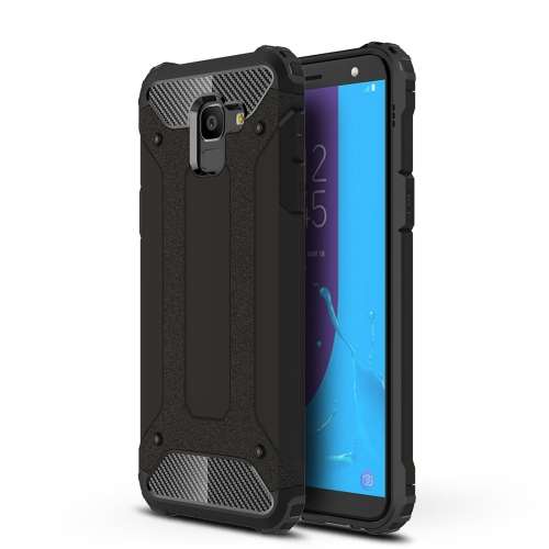 

Full-body Rugged TPU + PC Combination Case for Galaxy J6 2018 (EU Version)(Black)