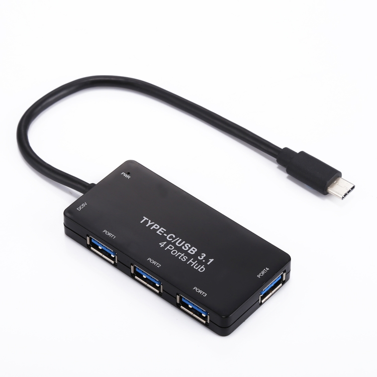 

4 x USB 3.0 Ports to USB-C / Type-C HUB Adapter, Total Length: about 28cm