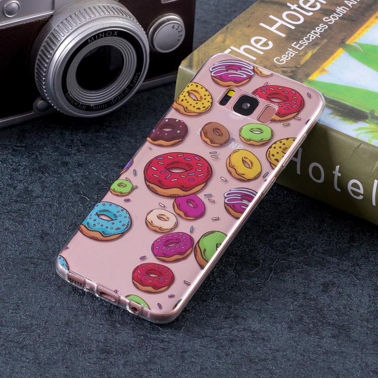 

Soft TPU Case for Galaxy S8 (Doughnut Pattern)