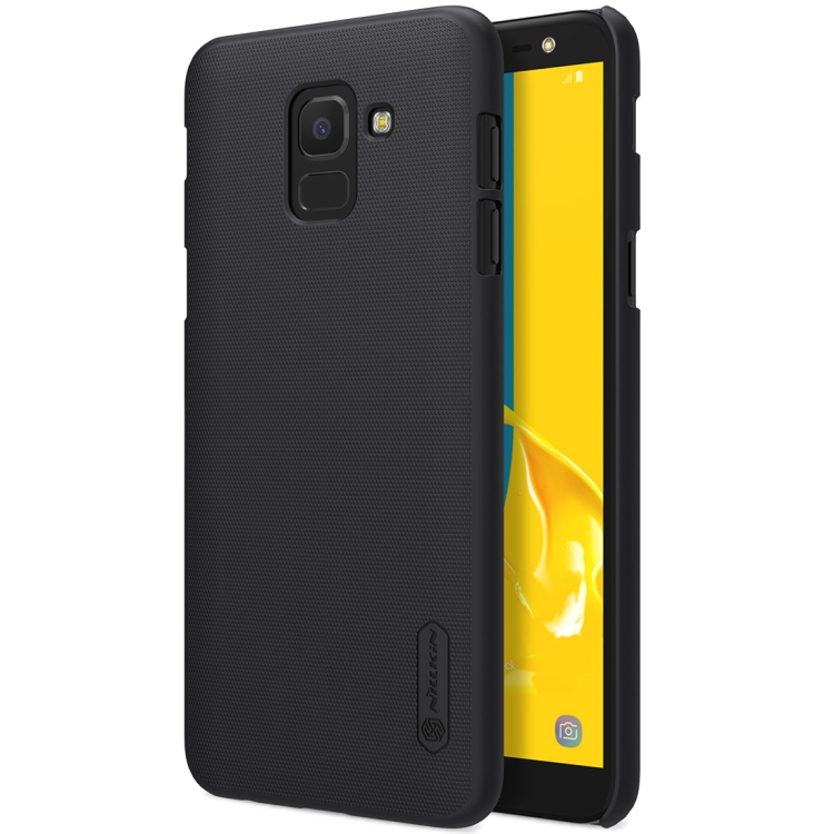 

NILLKIN Frosted Concave-convex Texture PC Case for Galaxy J6 (2018) (Black)