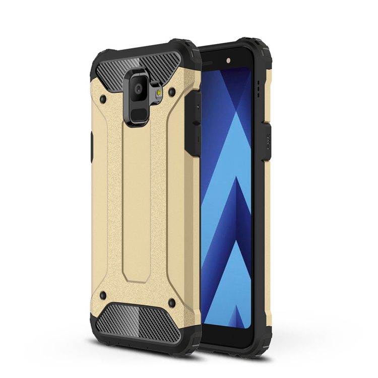 

Magic Armor TPU + PC Combination Case for Galaxy A6 (2018) (Gold)