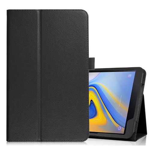 

Litchi Texture Horizontal Flip Leather Case for Samsung Galaxy Tab A 10.5 T590 / T595 / T597, with Holder (Black)