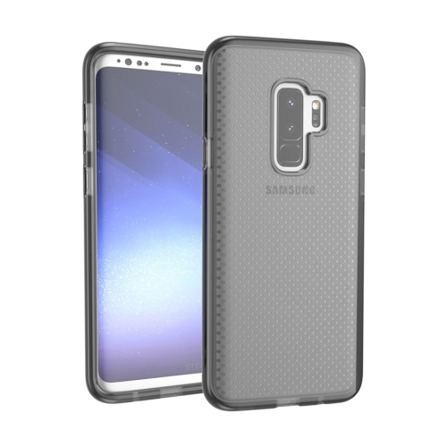 

For Galaxy S9+ Basketball Texture Anti-collision TPU Protective Back Cover Case(Black)