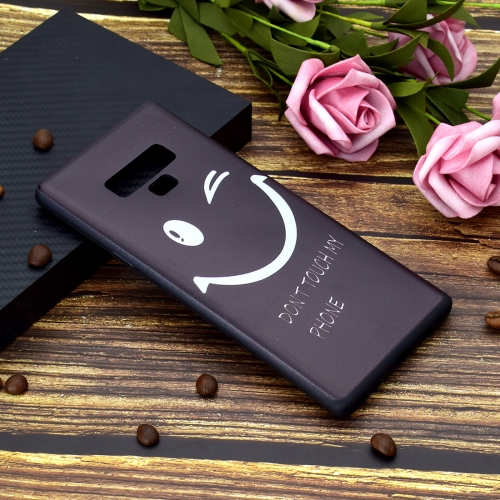 

Painted Soft TPU Protective Case For Galaxy Note9(Smiling Face)