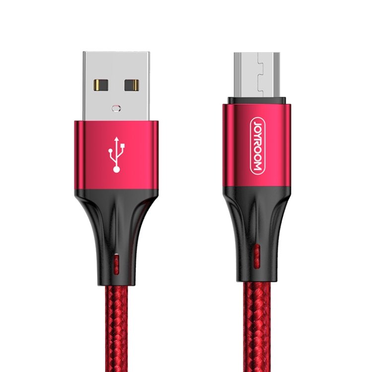 

JOYROOM S-1030N1 N1 Series 1m 3A USB to Micro USB Data Sync Charge Cable(Red)