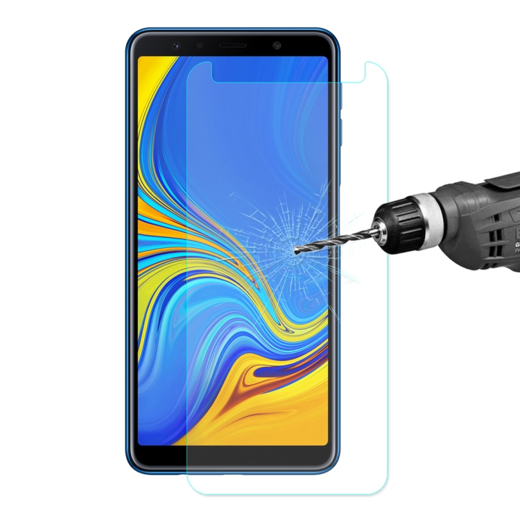 

ENKAY Hat-prince 0.26mm 9H 2.5D Curved Edge Tempered Glass Film for Galaxy A7 2018