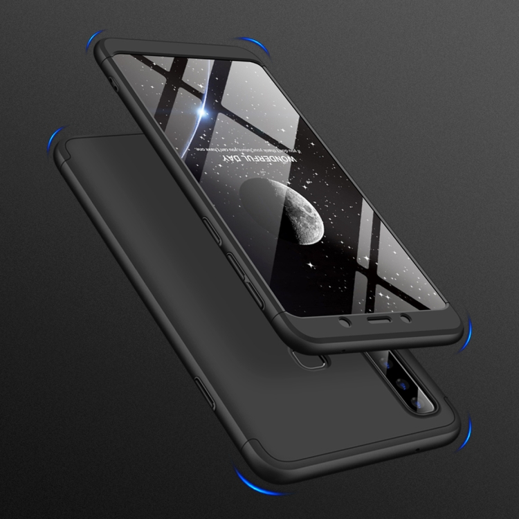 

GKK Three Stage Splicing Full Coverage PC Case for Samsung Galaxy A9 (2018) / A9s (Black)