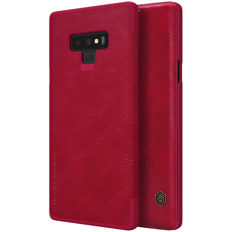 

NILLKIN Crazy Horse Texture Horizontal Flip Leather Case for Galaxy Note 9, with Card Slot(Red)