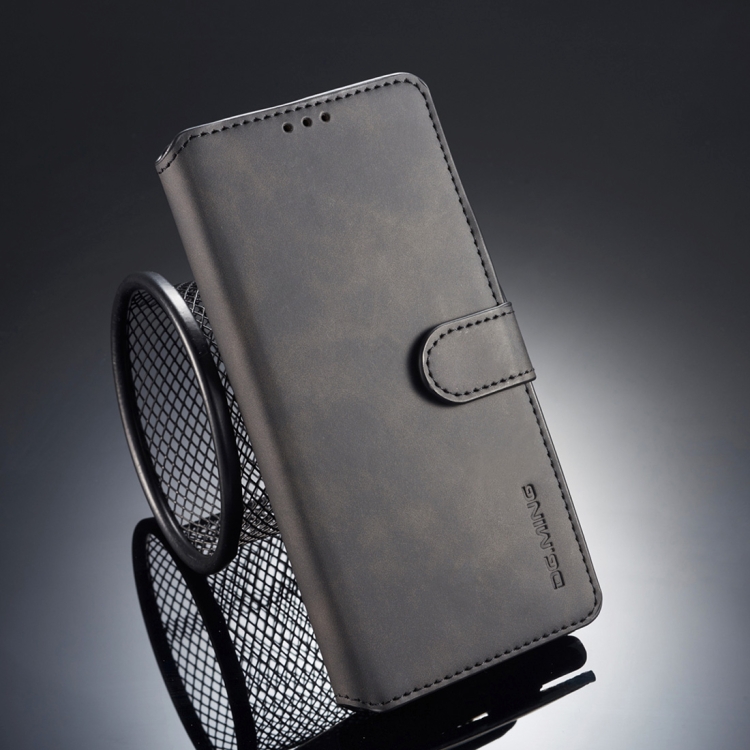 

DG.MING Retro Oil Side Horizontal Flip Case for Galaxy Note9, with Holder & Card Slots & Wallet (Black)