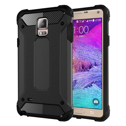 

For Galaxy Note 4 / N910 Tough Armor TPU + PC Combination Case(Black)