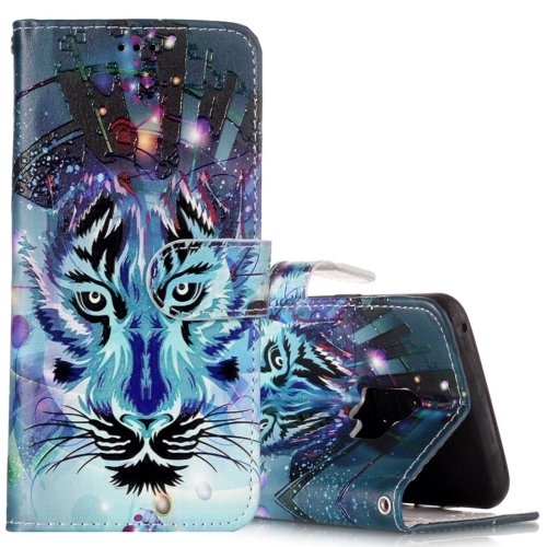 

For Galaxy S9 Gloss Oil Embossed Wolf Pattern Horizontal Flip Leather Case with Holder & Card Slots & Wallet