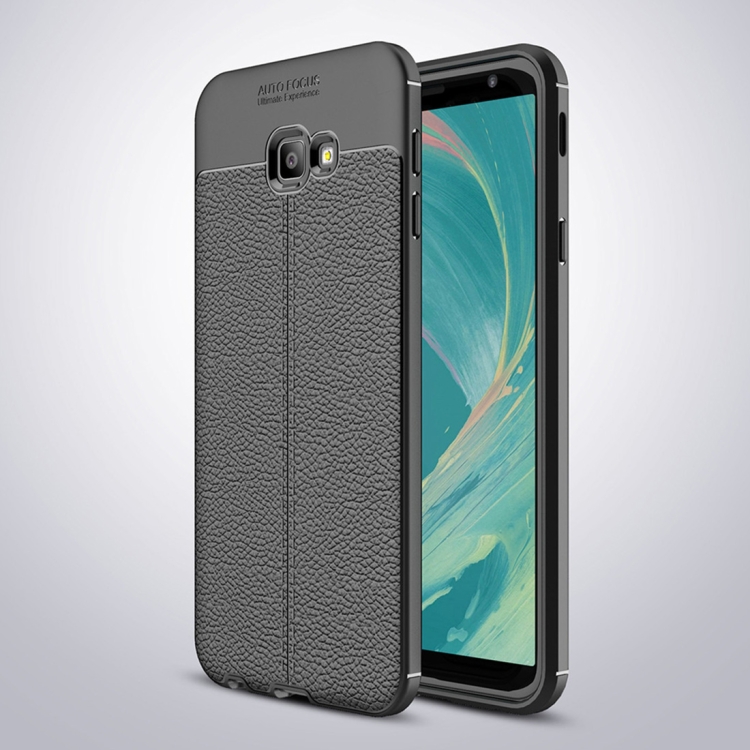 

Litchi Texture TPU Shockproof Case for Galaxy J4 Core / J4+ (Black)
