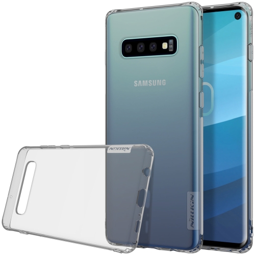 

NILLKIN Nature TPU Transparent Soft Case for Galaxy S10 (Grey)