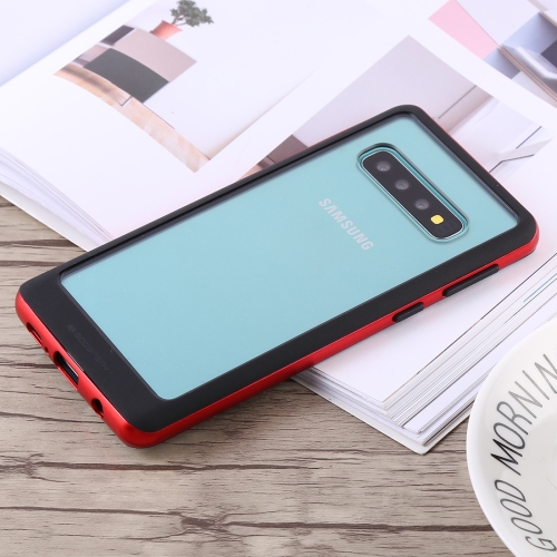 

GOOSPERY New Bumper X Shockproof PC + TPU Case for Galaxy S10 (Red)