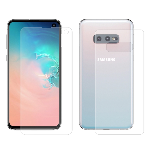 

ENKAY Hat-Prince 0.1mm 3D Full Screen Protector Explosion-proof Hydrogel Film Front + Back for Galaxy S10e, TPU+TPE+PET Material