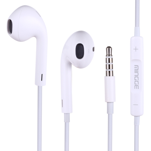 

M27 3.5mm Stereo Dynamic Bass Earphone with Mic (White)