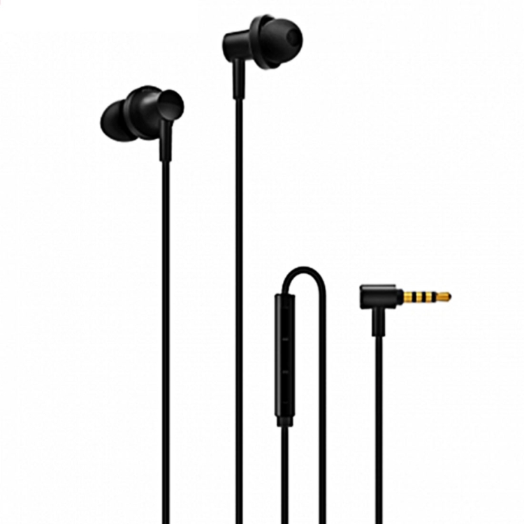 

Original Xiaomi 3.5mm Plug Wired Control In-Ear Earphone with Mic, For iPhone, iPad, Galaxy, Huawei, Xiaomi, LG, HTC and Other Smart Phones(Black)