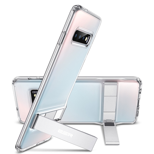 

ESR Urbansoda Simplace Series PC + TPU Protective Case for Galaxy S10+, with Metal Holder (Transparent)