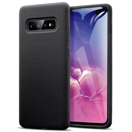 

ESR Yippee Series Soft Liquid Silicone Protective Case for Galaxy S10+(Black)