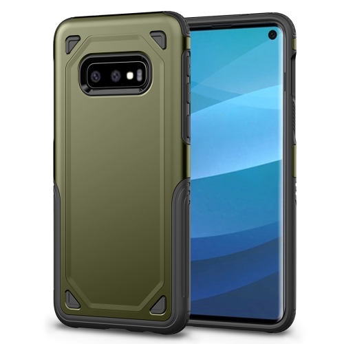 

Shockproof Rugged Armor Protective Case for Galaxy S10e (Army Green)