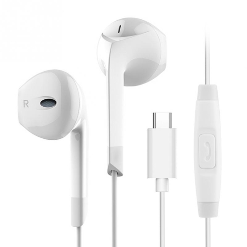 

Langsdom USB-C / Type-C Headphones(White)