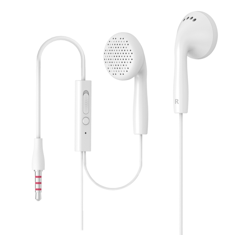 

Langsdom Flat earphones(White)