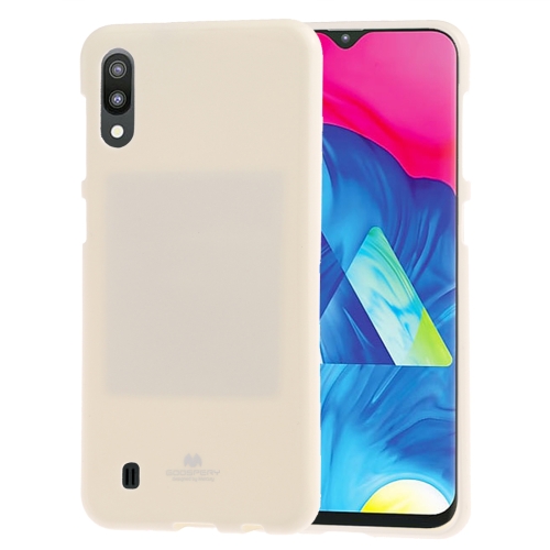 

MERCURY GOOSPERY PEARL JELLY TPU Shockproof and Scratch Case for Galaxy M10 (White)