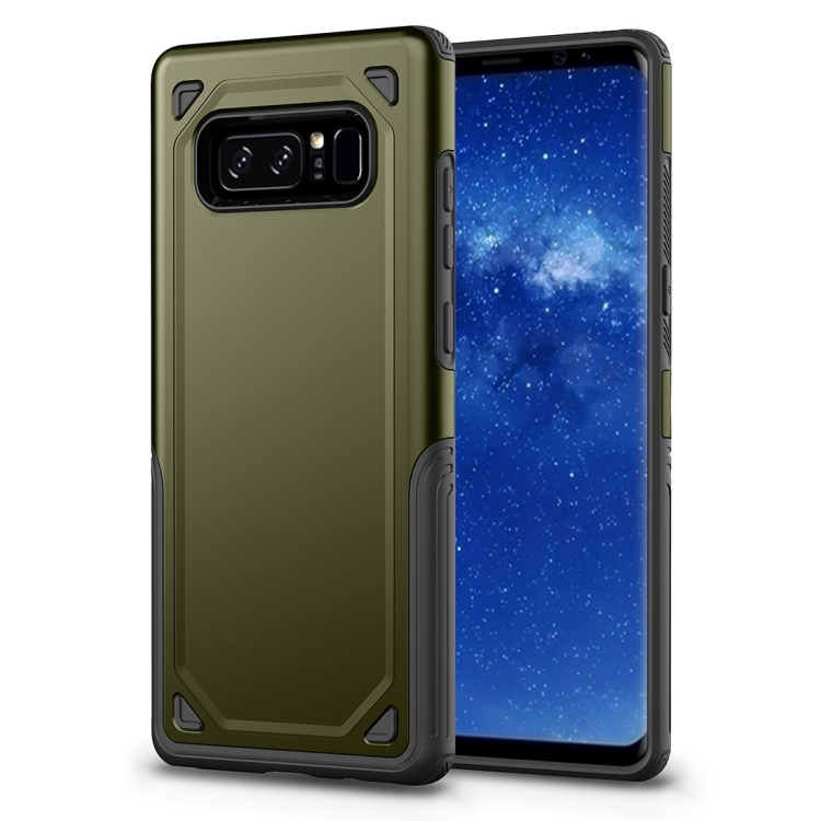 

For Galaxy Note 8 Shockproof Rugged Armor Protective Case (Army Green)