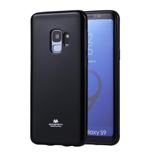 

GOOSPERY PEARL JELLY Series for Galaxy S9 TPU Full Coverage Protective Back Cover Case(Black)