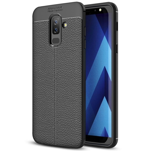 

Litchi Texture TPU Case for Galaxy J8 (2018) (Black)