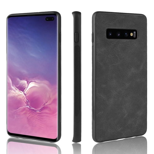 

Shockproof Sheep Skin PC + PU + TPU Case for Galaxy S10e (Black)