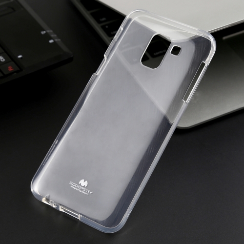

MERCURY GOOSPERY PEARL JELLY Series TPU Full Coverage Protective Case for Galaxy J6 (2018)(Transparent)