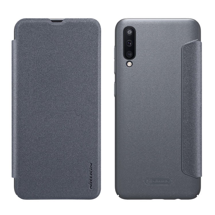

NILLKIN Frosted Texture Horizontal Flip Leather Case for Galaxy A50 (Grey)