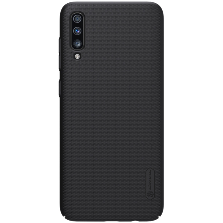 

NILLKIN Frosted Concave-convex Texture PC Case for Galaxy A70 (Black)