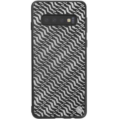 

NILLKIN Brilliant Series PC+TPU Reflective Shell Silver for Galaxy S10