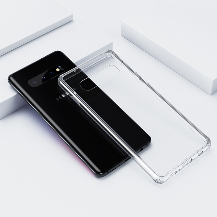 

Benks Shockproof TPU + Tempered Glass Case for Galaxy S10+